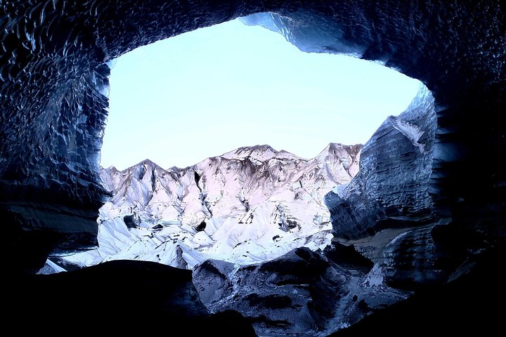 Ice Cave by Katla Volcano Super Jeep Tour from Vik