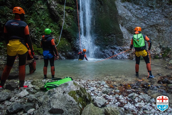Canyoning and Rappelling tour around Kutaisi