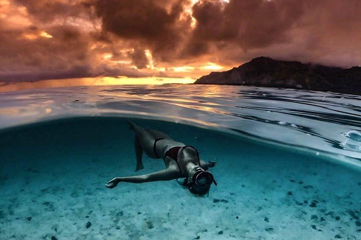 Bunaken Island three-point snorkeling includes lunch and shuttle