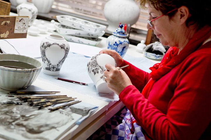 Royal Delft: Delftblue Factory and Museum Admission Ticket