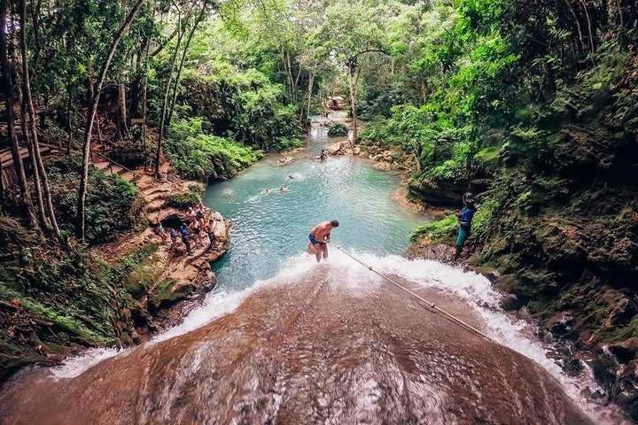 Blue Hole and River Tubing Combo