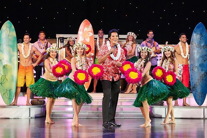 Waikiki Luau Buffet with Optional Rock-A-Hula Show Ticket