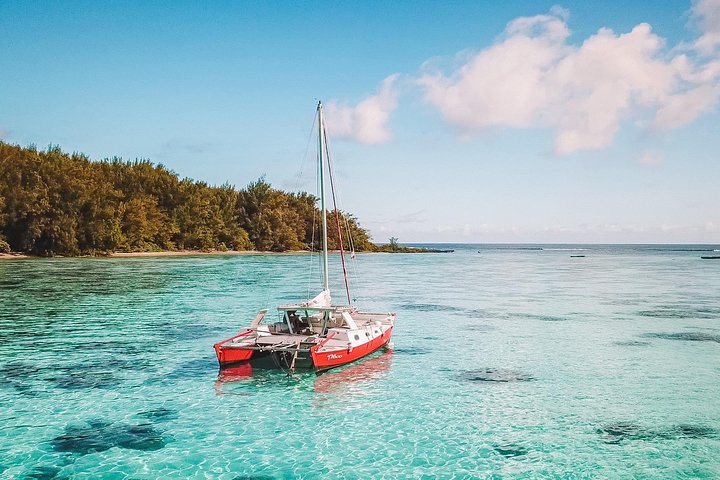 PRIVATE Half Day Tour : Moorea Snorkeling & Sailing on a Catamaran named Taboo