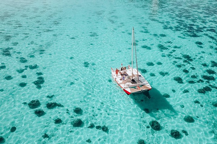 PRIVATE Half Day Tour : Moorea Snorkeling & Sailing on a Catamaran named Taboo