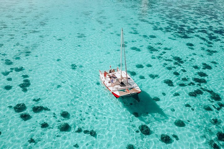 Half Day Tour : Moorea Snorkeling & Sailing on a Catamaran named Taboo