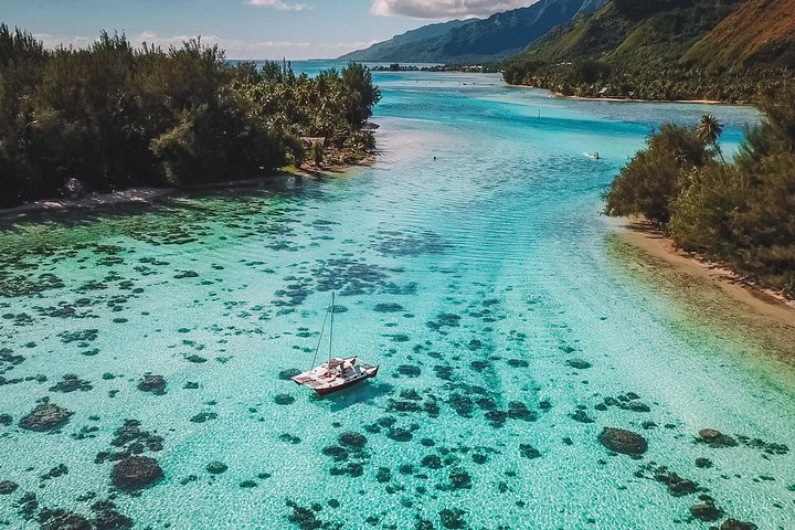 Half Day Tour : Moorea Snorkeling & Sailing on a Catamaran named Taboo