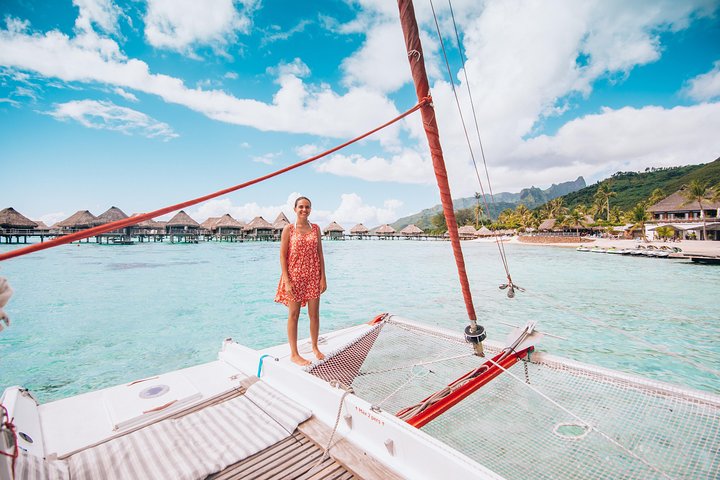 Half Day Tour : Moorea Snorkeling & Sailing on a Catamaran named Taboo