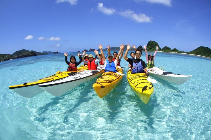 1day kayak tour in Kerama Islands and Zamami Island