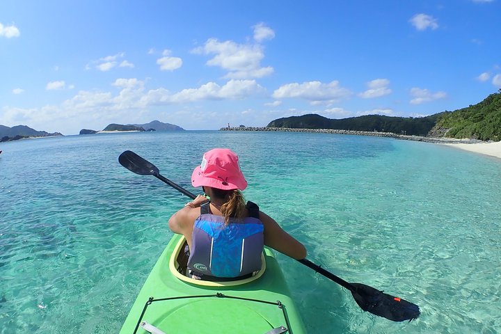 1day kayak tour in Kerama Islands and Zamami Island