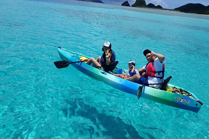 Half-day kayak tour on the Kerama Islands and Zamami Island