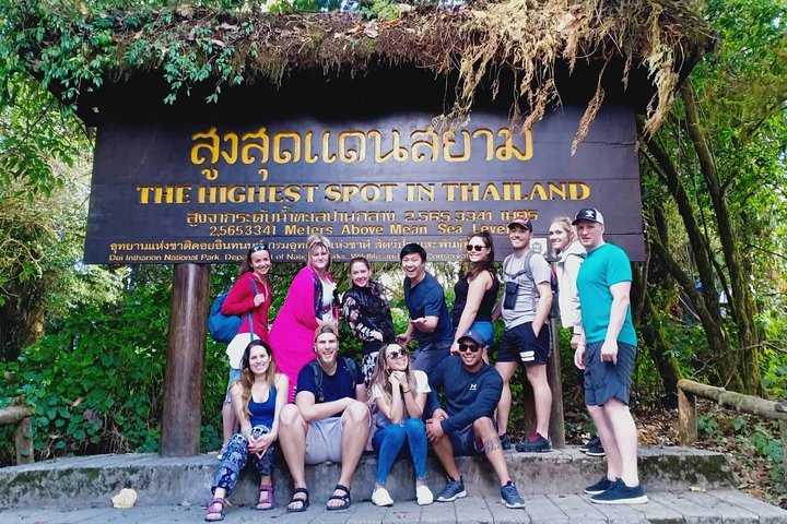 Doi Inthanon, Waterfall+Royal Project from Chiang Mai with Lunch