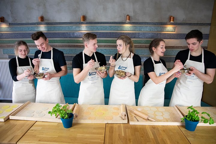 Warsaw's No 1 cooking class-Polish dumplings with liqueur tasting