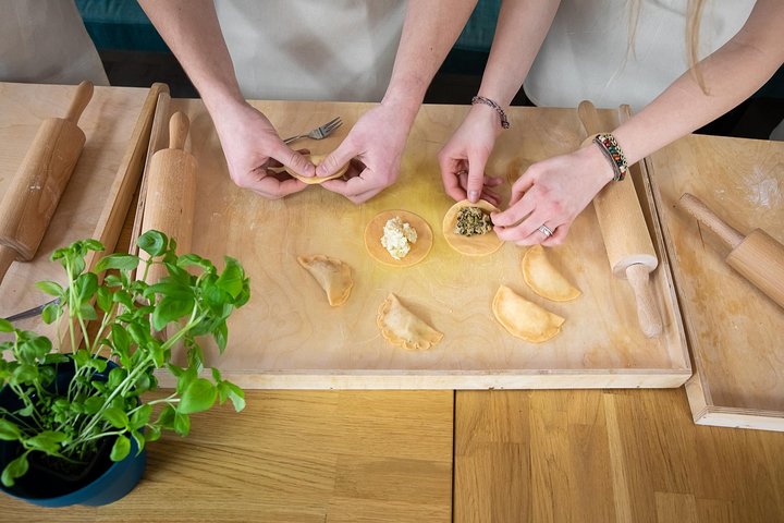 Warsaw's No 1 cooking class-Polish dumplings with liqueur tasting