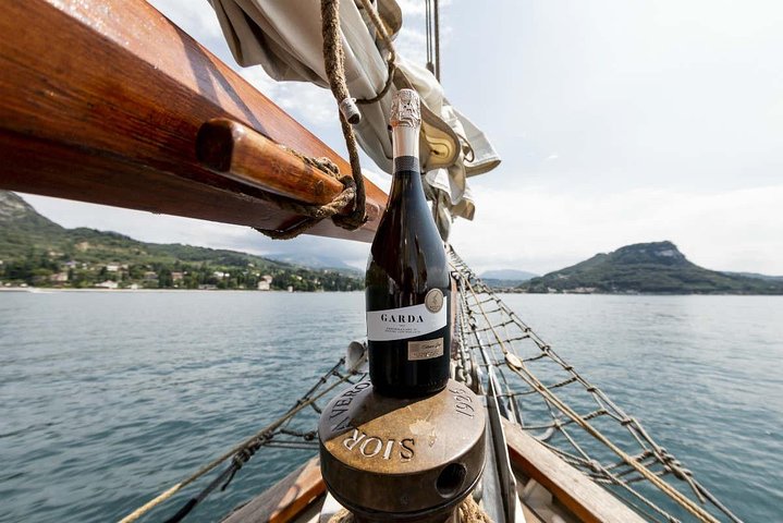 A sunset cruise on Lake Garda, by a private motorsailer