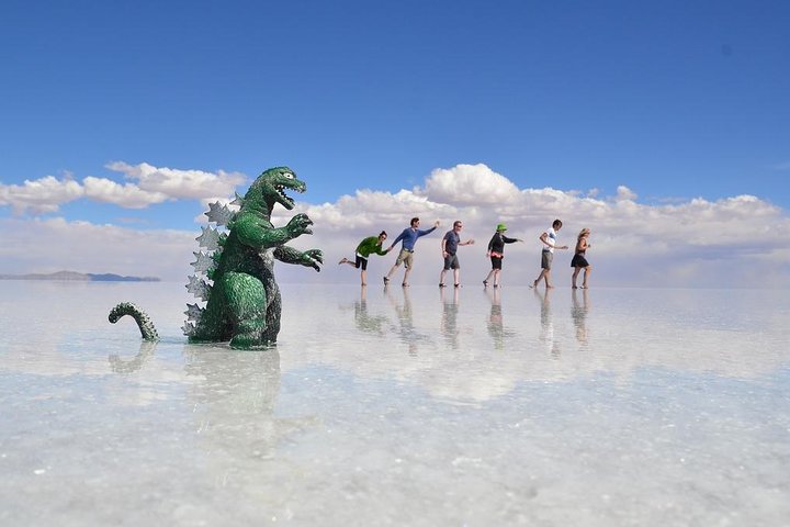 Excursion to the Uyuni Salt Flats from La Paz by round-trip bus