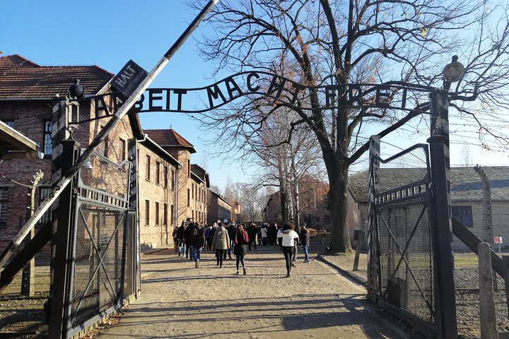 From Warsaw to Auschwitz and Krakow tour fast train with pick up