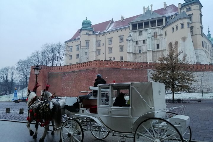 From Warsaw to Auschwitz and Krakow tour fast train with pick up