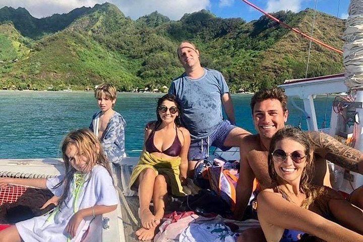 PRIVATE Half Day Tour : Moorea Snorkeling & Sailing on a Catamaran named Taboo
