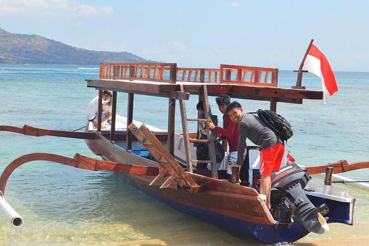 Exclusive Day Trip to Gili Trawangan, Meno & Air: Depart Lombok