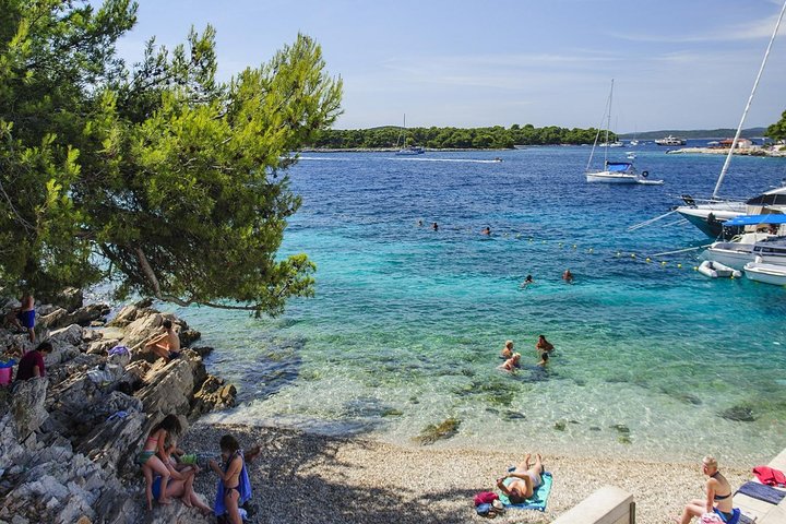 Island Hopping Boat Excursion with Lunch (Trogir,Blue Lagoon, Šolta)