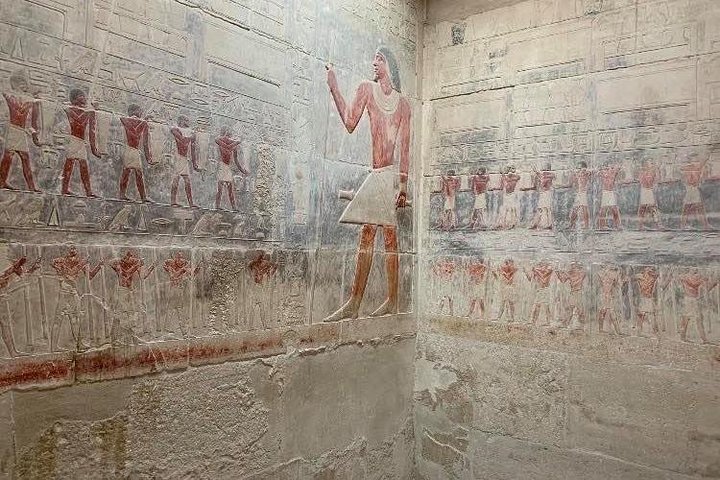 Full day Private Tour Giza Pyramids Sakkara Memphis Dahshur