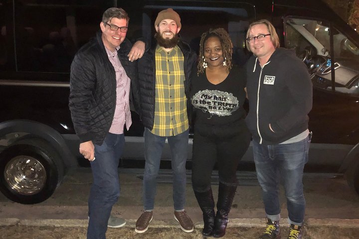 City Lights Atlanta Night-Time Bus Tour with Photos & Dinner Stop