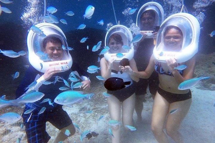 Boracay Island Hopping + Helmet Diving and UFO w/ Premium Lunch