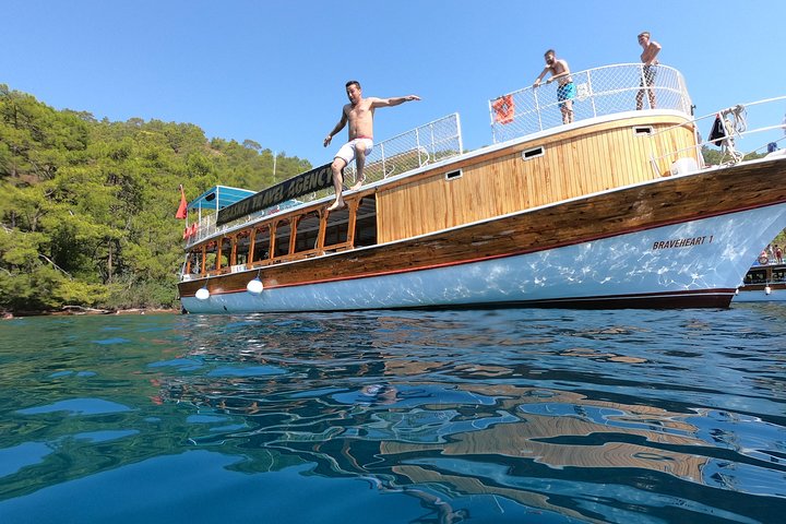 Göcek 12 islands boat trip (lazy day out) from Sarigerme