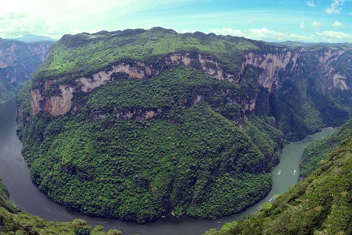 San Cris - Canyon of the Sump Miradores Chiapa - San Cris in Spanish