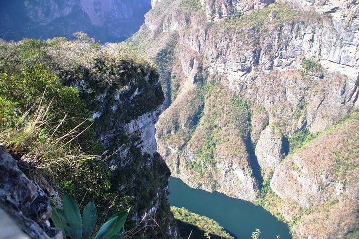 San Cris - Canyon of the Sump Miradores Chiapa - San Cris in Spanish
