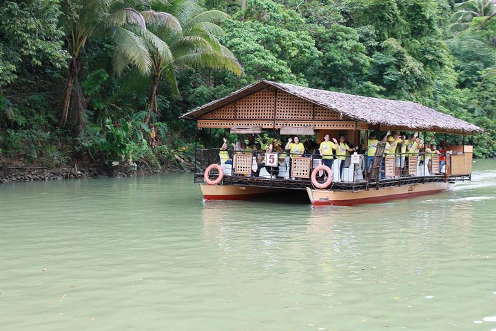 Chocolate hills tour with Tarsier & Loboc river Buffet Lunch (half-day tour)