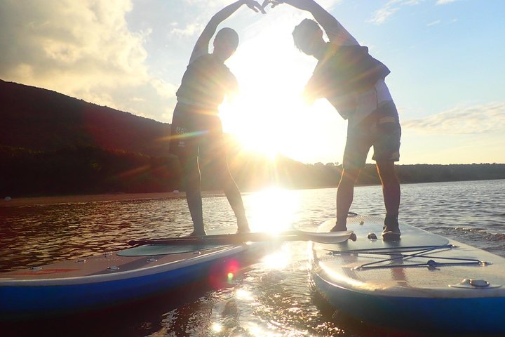 Okinawa Iriomote Sunrise SUP/Canoe Tour in Iriomote Island