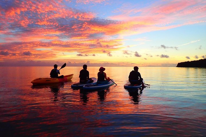 Okinawa Iriomote Sunset SUP or Canoe Tour in Iriomote Island
