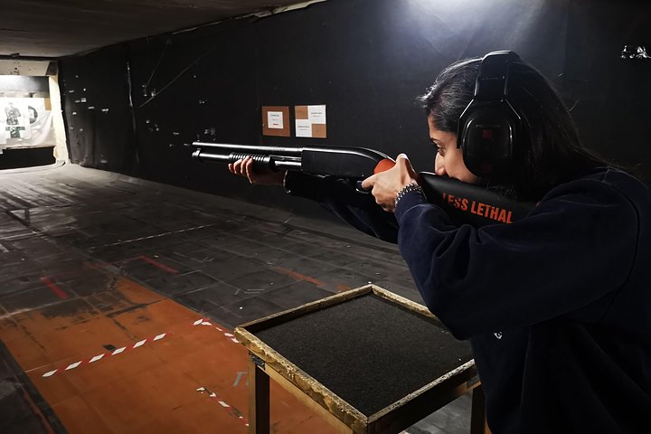 Riga Gun Range: shooting with Winchester, Glock17, & Kalashnikov