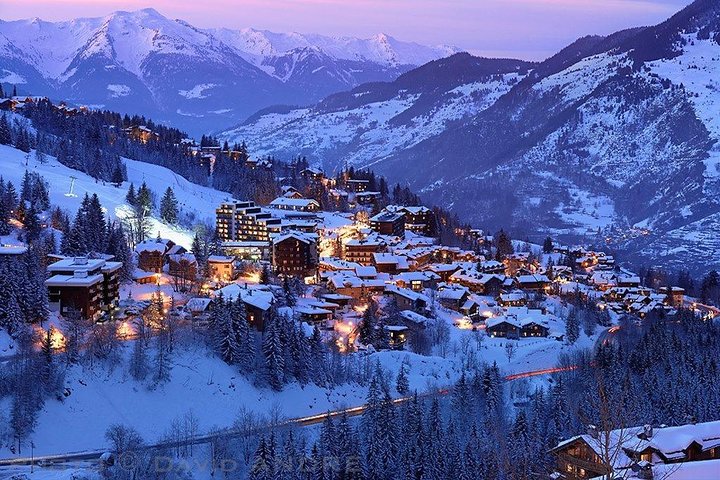 Ski Resort Transfer: Chambery Airport CMF to Courchevel in Van