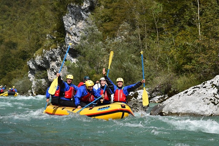 Soča River White Water Rafting in Bovec with Free Photos