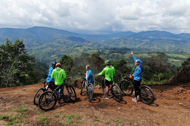Mountain bike route through San Agustín and its surroundings