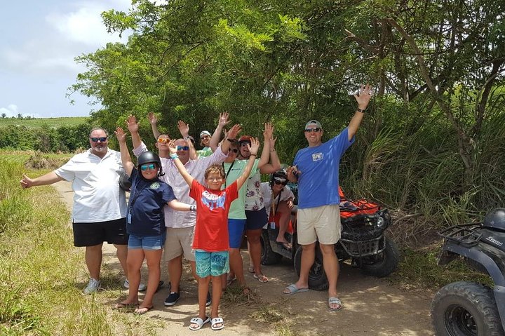 Sunny Blue Rentals in St Kitts for ATV and Dune Buggy Combo Tours