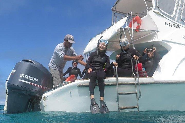 Full Day Pinzon Island, Finishing in la Fe with Snorkeling