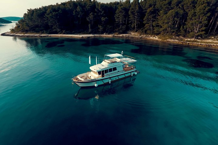 Mljet National park Private Yacht Excursion from Korcula Island