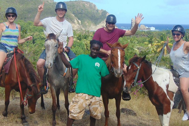 Nature & Historical Horseback Riding Tours St. Lucia