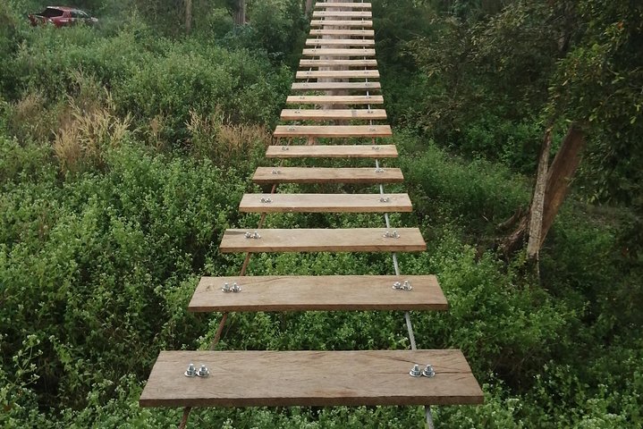 Fandee Hanging Park - Ziplines & Monkey Bridges in Tad Lo