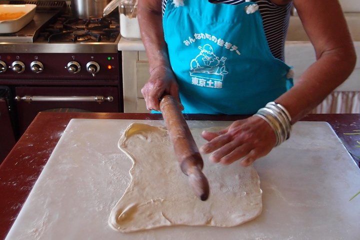 Cooking class, traditional Greek cuisine, on a Greek island