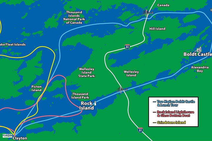 The Ultimate Heart of 1000 Islands Sightseeing Boat Tour