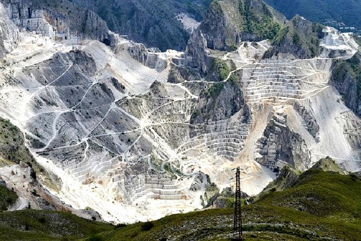 Carrara Marble Tour Small Group from Viareggio