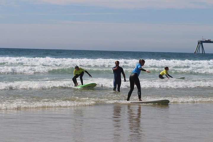 Surfing lessons