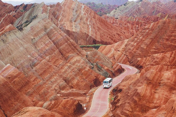 Zhangye One Day Car Service to Danxia Geopark