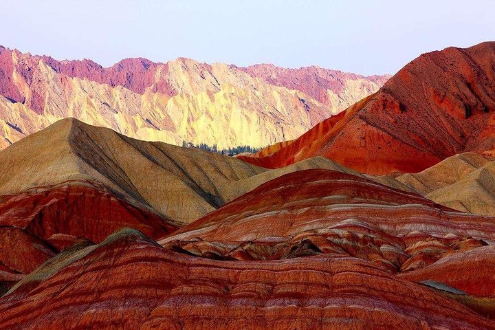 Private day tour to Zhangye Danxia Landform the Rainbow Mountain