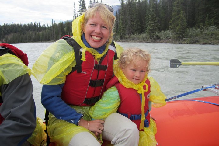 Athabasca River Easy Scenic Raft Trip