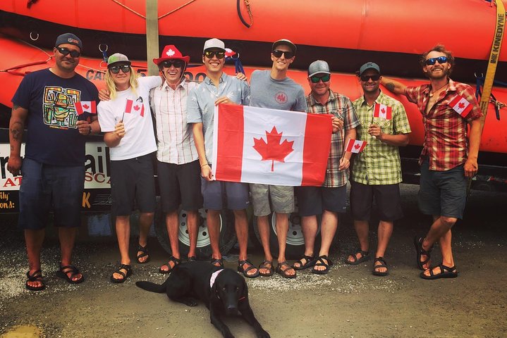 Athabasca River Easy Scenic Raft Trip